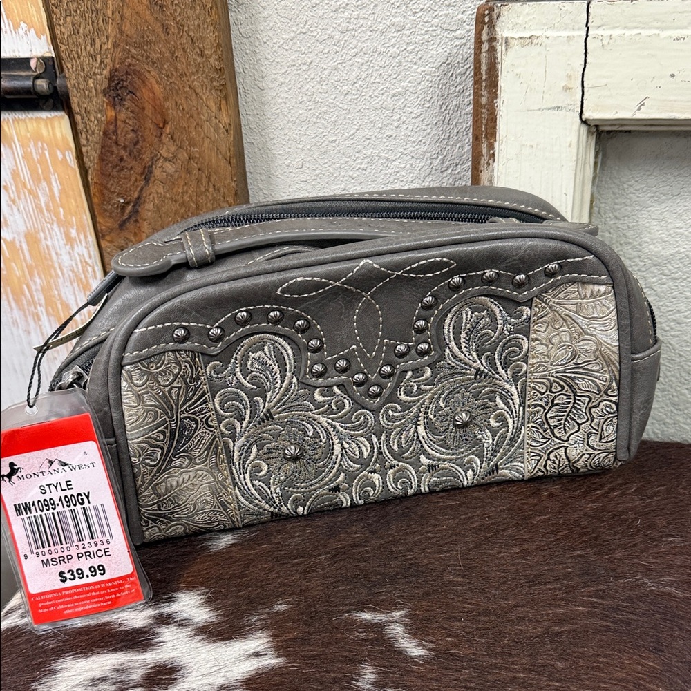 Montana West Toiletry Bag 🩶
